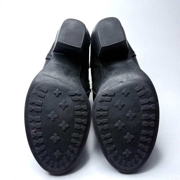 Harley-Davidson Women's Black Leather Ankle Boots Size US 6.5 - Picture 7 of 9